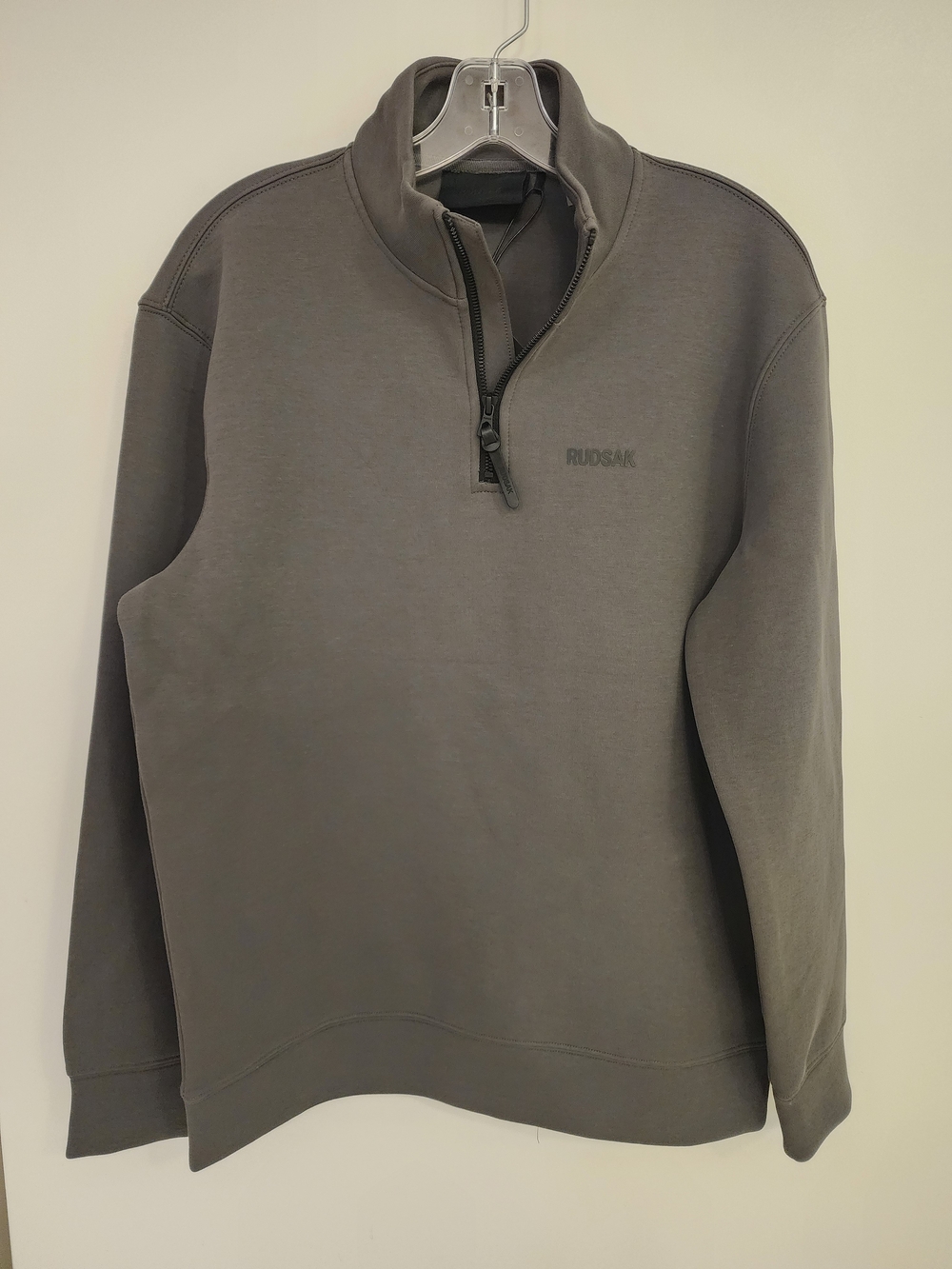 RUDSAK Men's Half-Zip Sweatshirt - Charcoal
